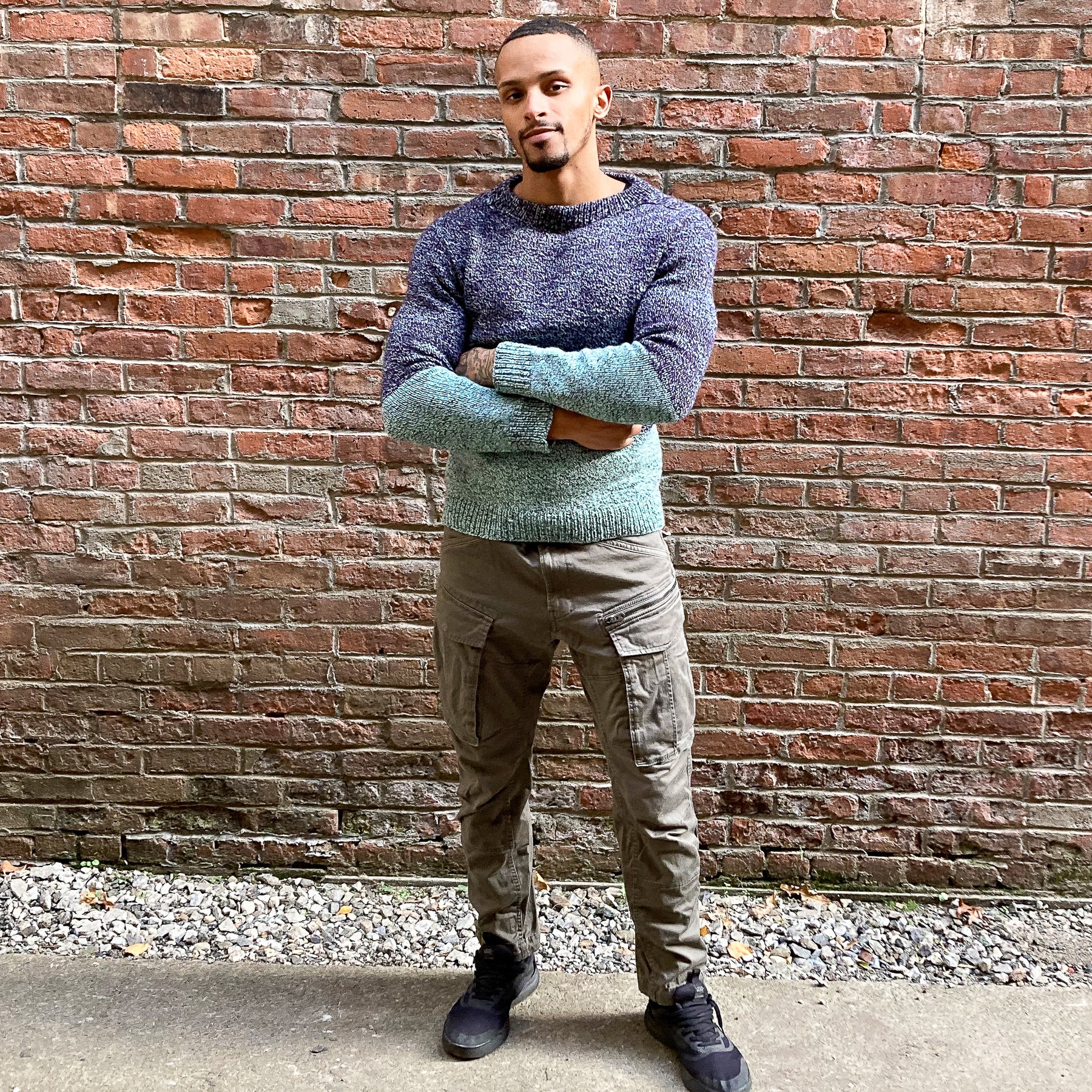CONTRAST SWEATER KIT